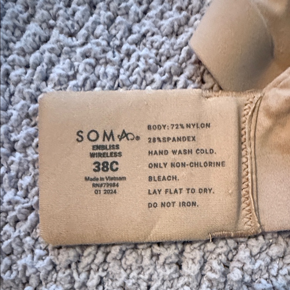 Soma Enbliss Wireless Bra - Picture 3 of 4
